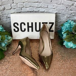 Schutz Women's Analira Pointed Toe Pumps  7.5